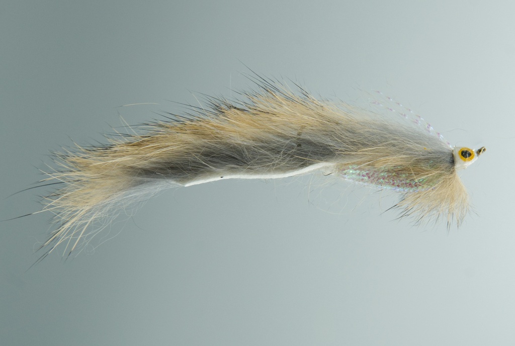 NEPTUNE FLIES - Zonker - Natural & Pearl