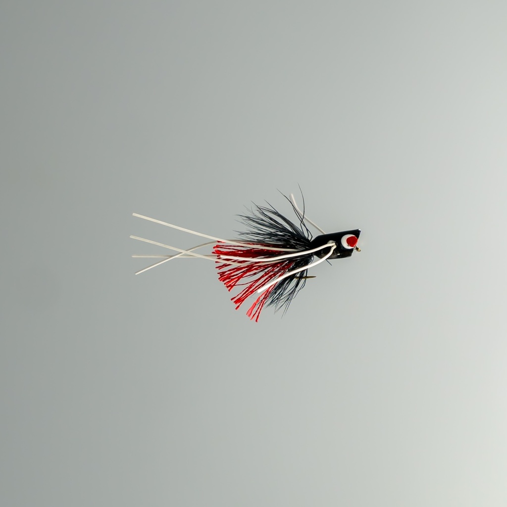 NEPTUNE FLIES - Micro Popper - Black