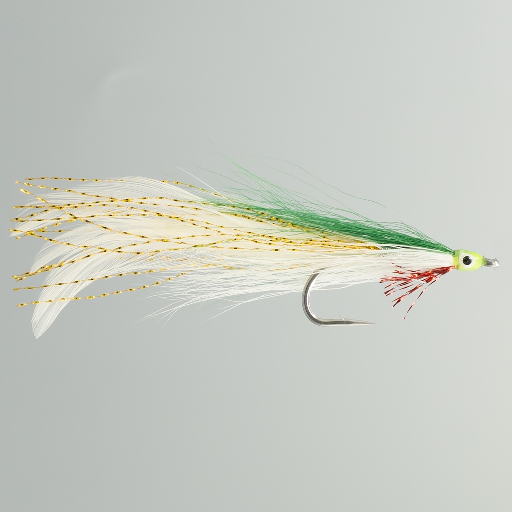 NEPTUNE FLIES - Deceiver - Green & White