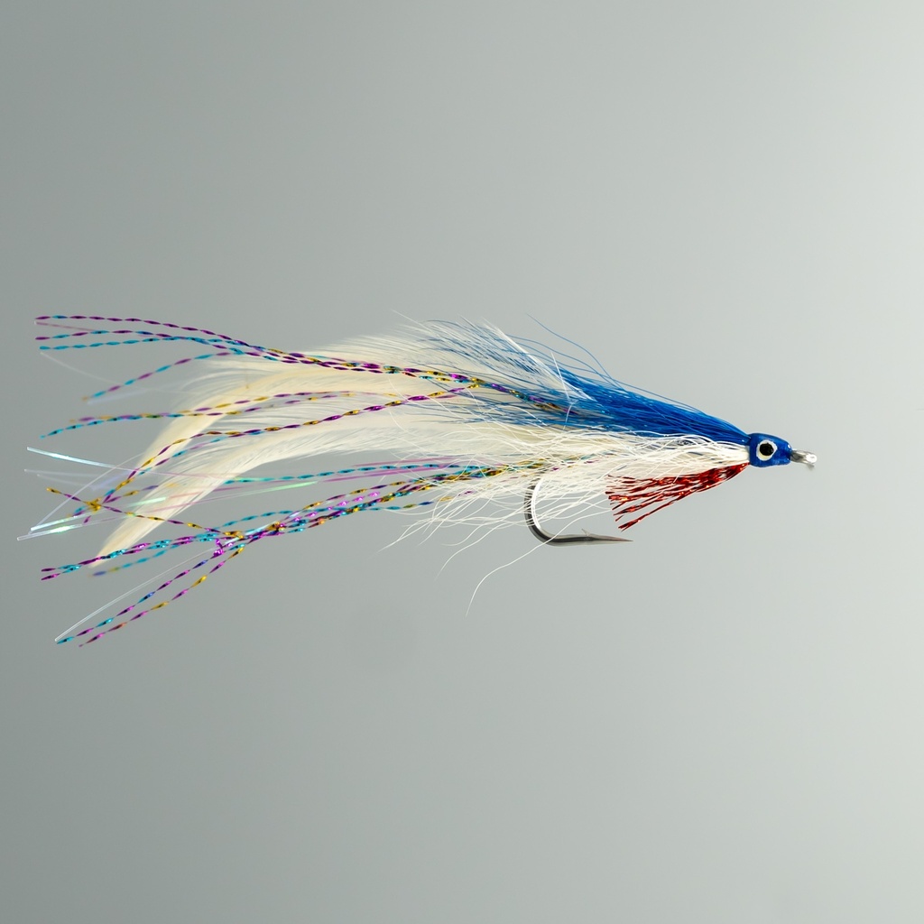 NEPTUNE FLIES - Deceiver - White & Blue