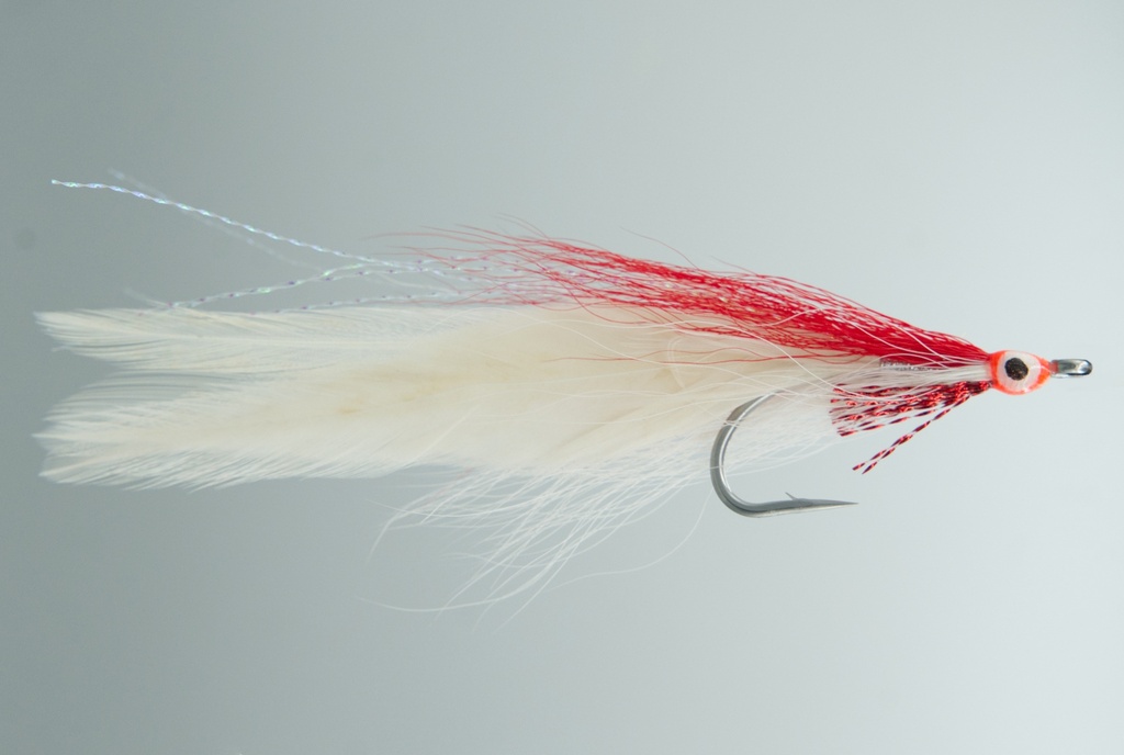 NEPTUNE FLIES - Deceiver - White & Red