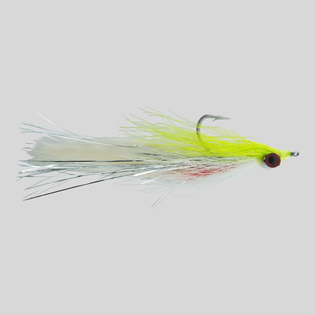 Half & Half - Chartreuse & White