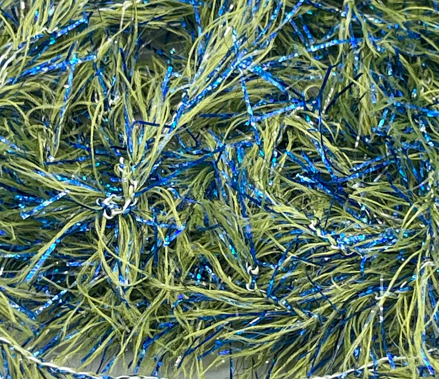 UPAVON - BLUE FLASH DAMSEL STRAGGLE HACKLE