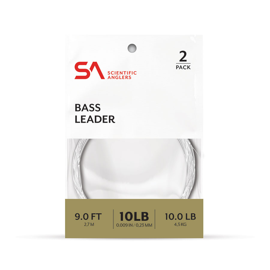 SCIENTIFIC ANGLERS  - BASS NYLON LEADERS
