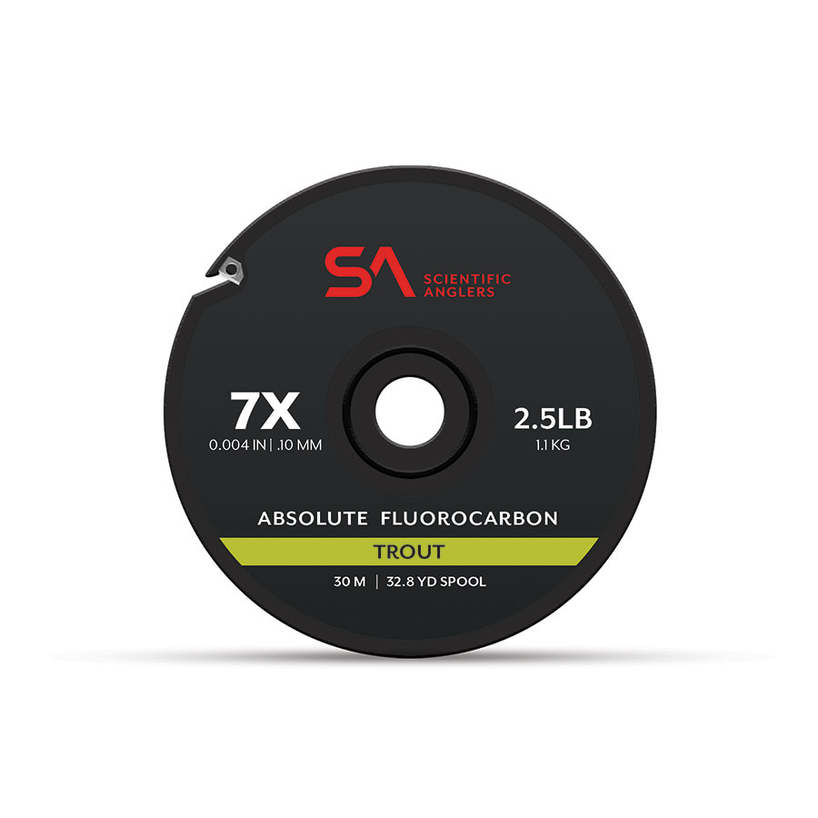 SCIENTIFIC ANGLERS - ABSOLUTE FLUOROCARBON TROUT TIPPET - 30 METERS