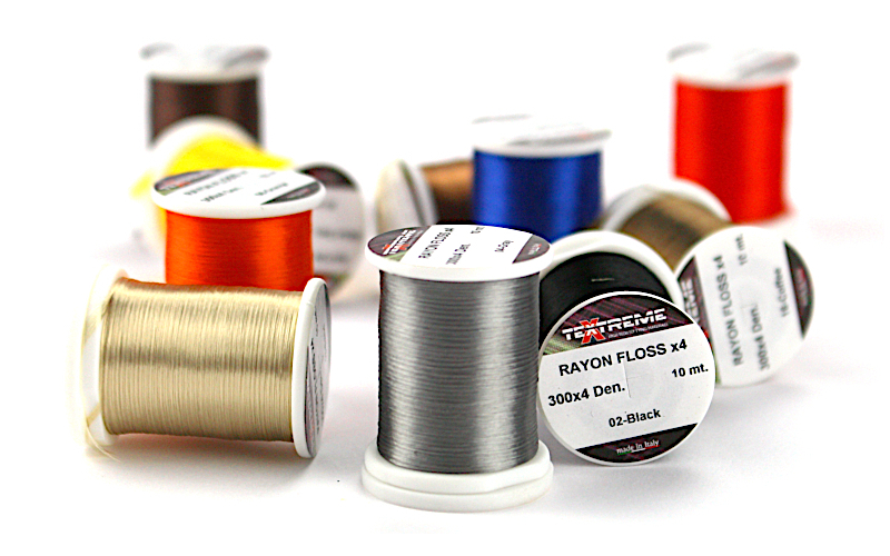 TEXTREME - RAYON FLOSS x4