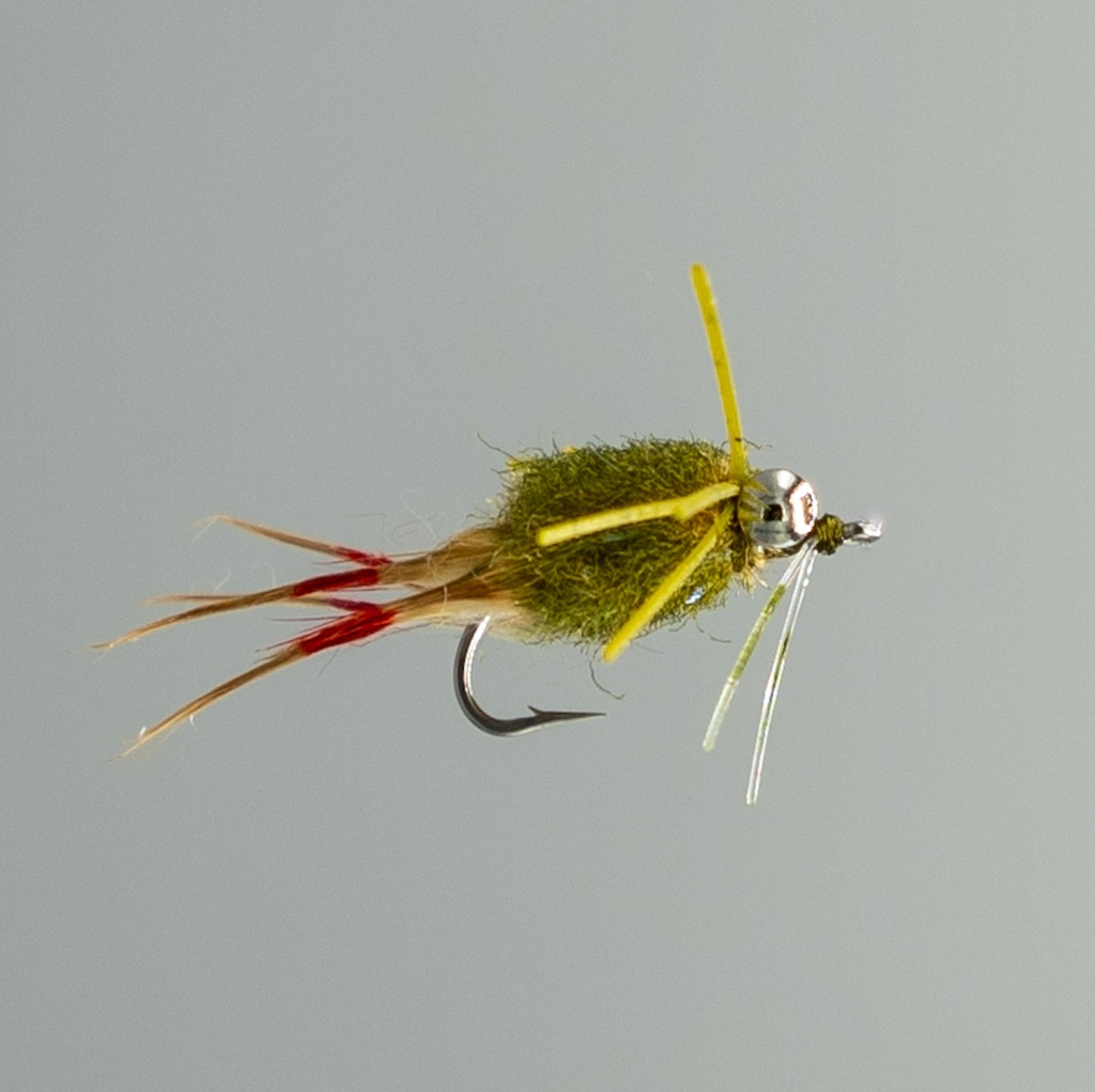 NEPTUNE FLIES - Kung Fu Crab - Olive & Tan