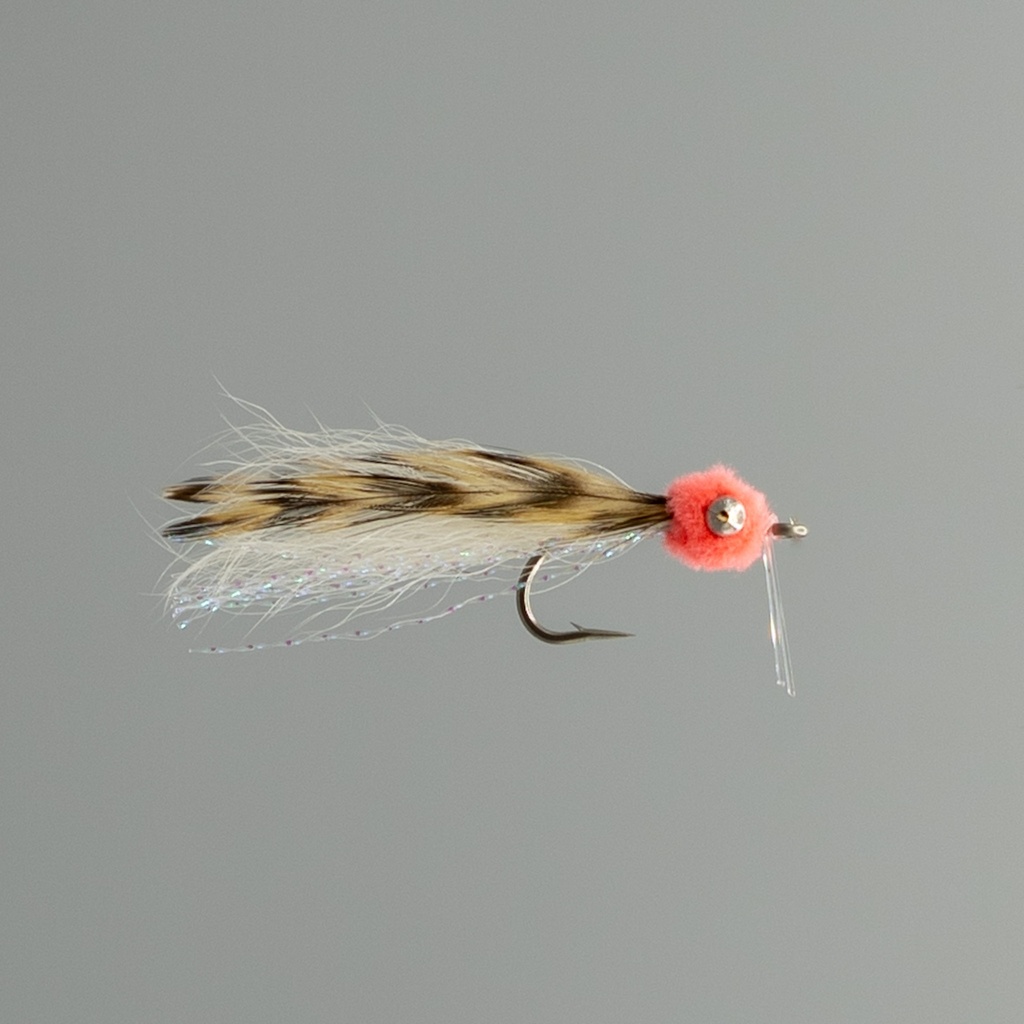 NEPTUNE FLIES - Bonefish Mini Puff - Pink