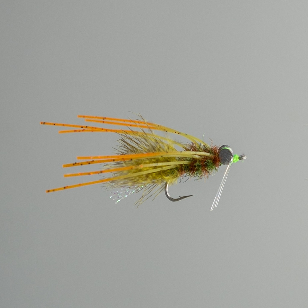 NEPTUNE FLIES - Olive Crab