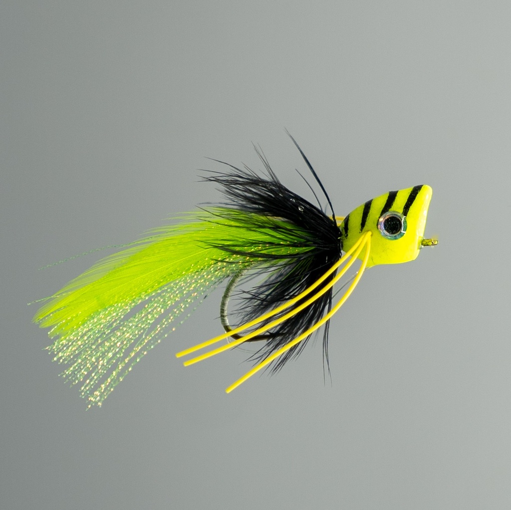 NEPTUNE FLIES - POPPER - Chartreuse