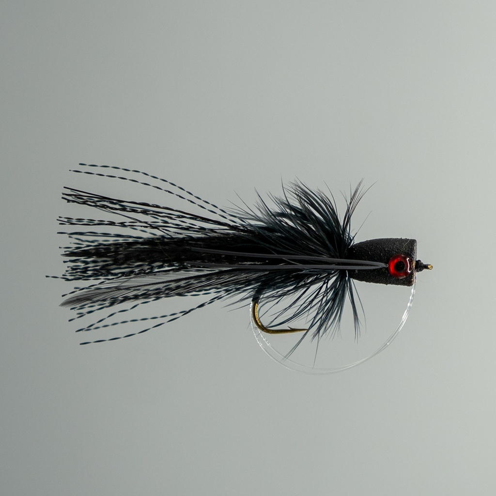 NEPTUNE FLIES - POPPER - All Black