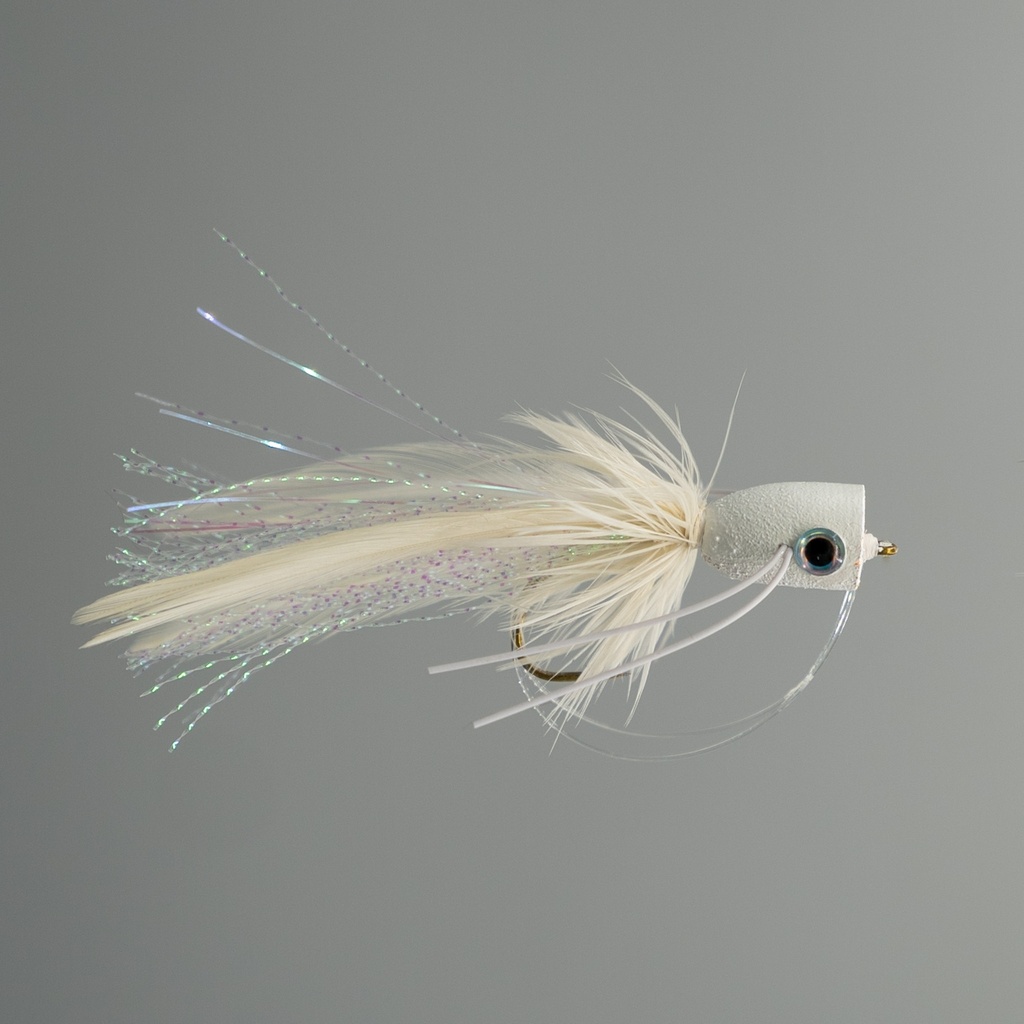NEPTUNE FLIES - POPPER - All White