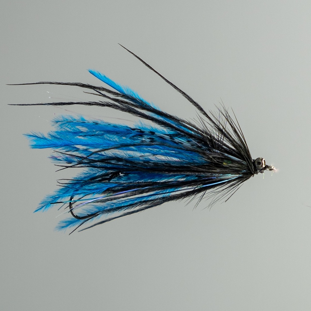 NEPTUNE FLIES - Mini Intruder - Black and Blue
