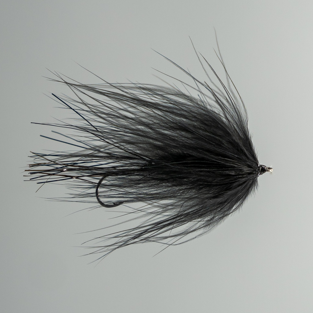 NEPTUNE FLIES - Intruder Leech - Black