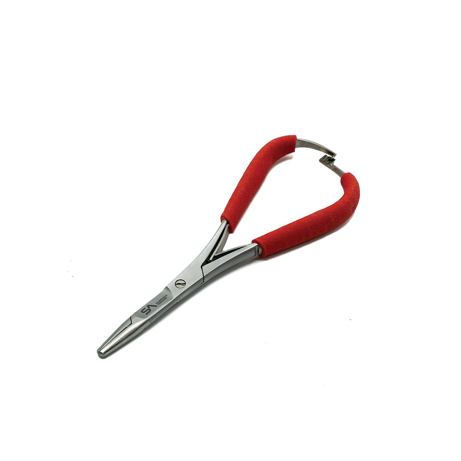 SCIENTIFIC ANGLERS - TAILOUT MITTEN SCISSOR STAINLESS/RED