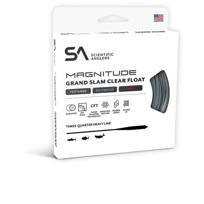 SCIENTIFIC ANGLERS - MAGNITUDE TEXTURED GRAND SLAM 10' CLEAR FLOAT TIP