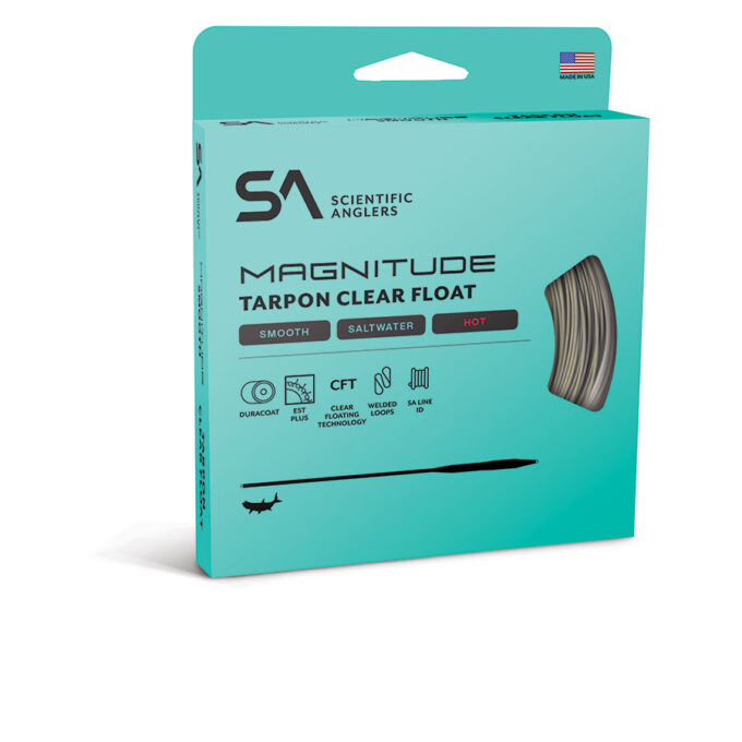 SCIENTIFIC ANGLERS - MAGNITUDE SMOOTH TARPON 12' CLEAR FLOAT TIP