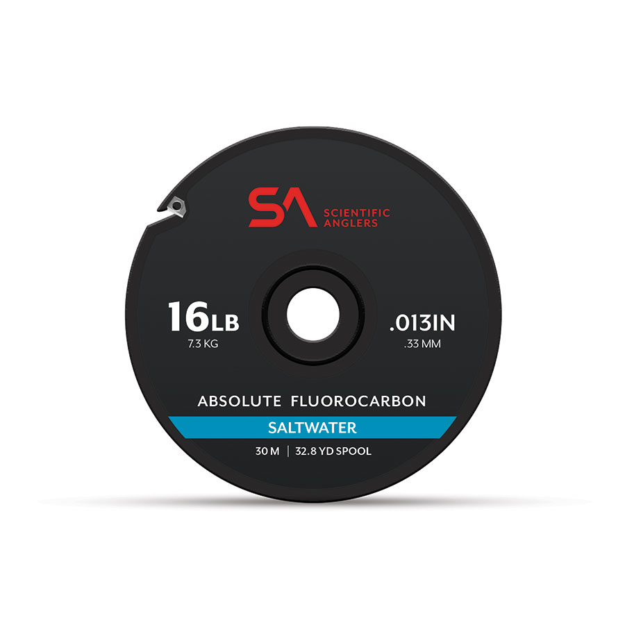 SCIENTIFIC ANGLERS - ABSOLUTE FLUOROCARBON SALTWATER TIPPET - 30 METERS
