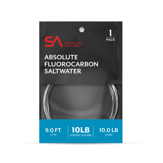 SCIENTIFIC ANGLERS - ABSOLUTE FLUOROCARBON SALTWATER 9' LEADER