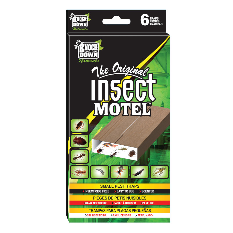 MOSQUITO SHIELD - INSECT MOTEL (6 PK - GLUE BOARDS) with display