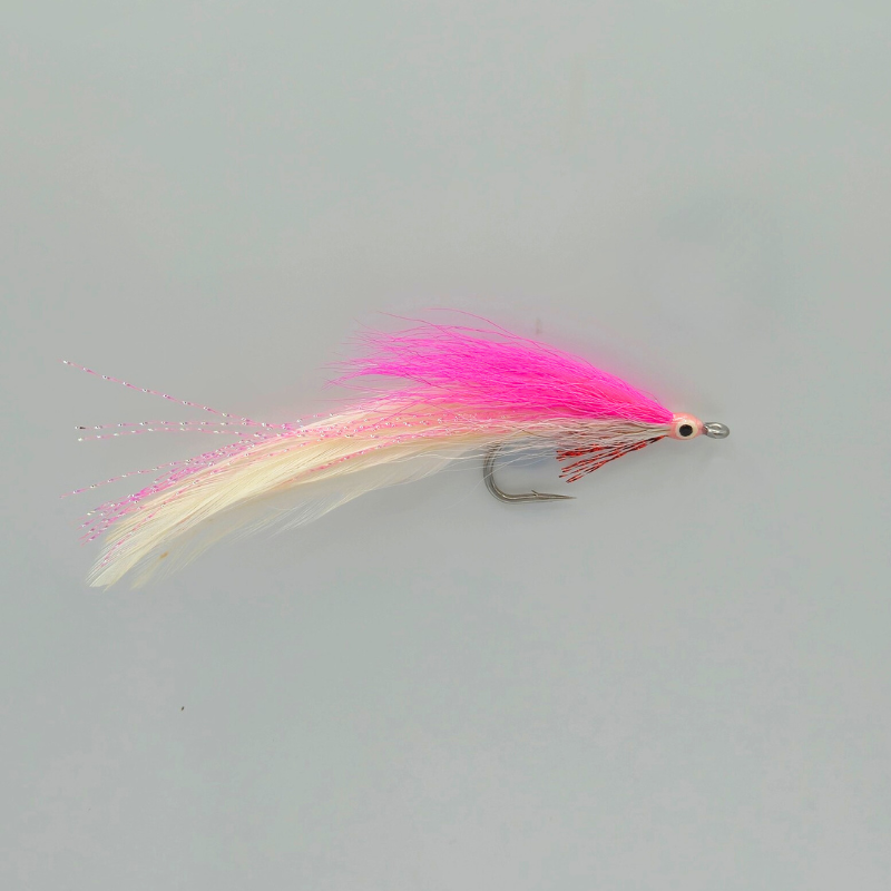 NEPTUNE FLIES - Deceiver - Pink and White