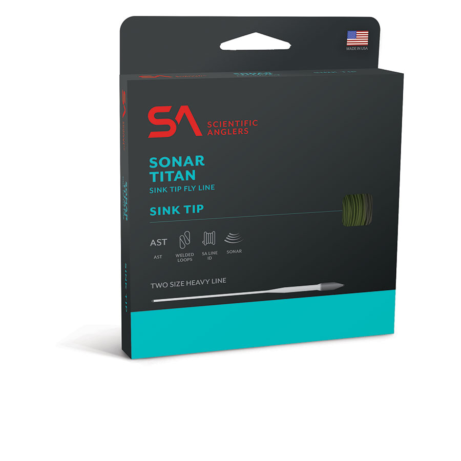 SCIENTIFIC ANGLERS - FLY LINE SONAR - TITAN SINK TIP INT.