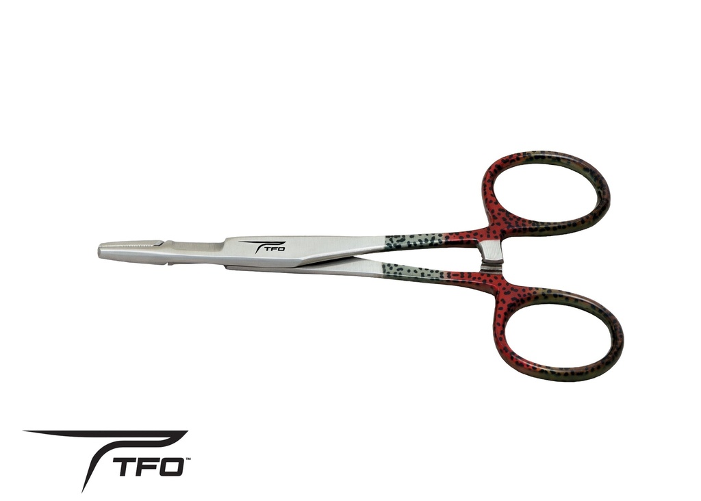 TFO -  Scissor Clamp w/ Fish Print