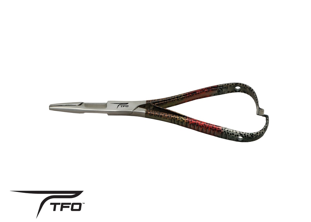 TFO -  Mitten Clamp w/ Fish Print