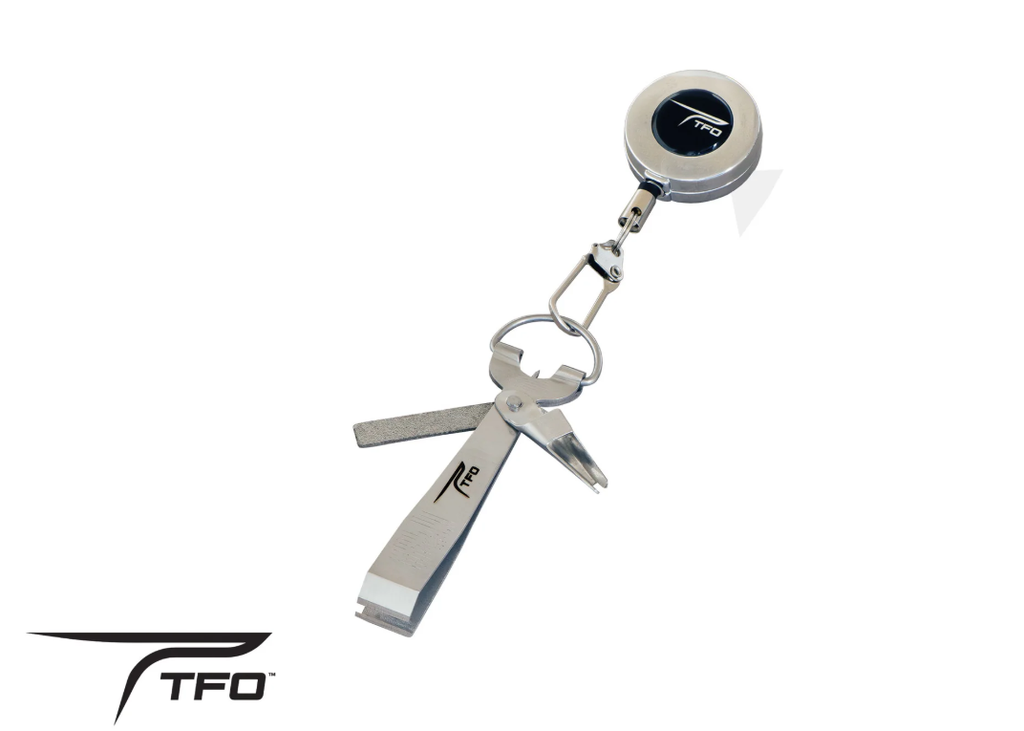 TFO -  Nipper Knot Combo Tool With Clip On Retractor