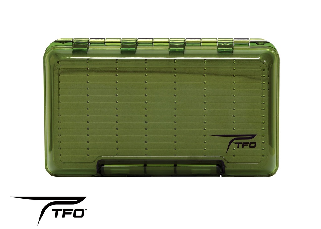 TFO -  Olive Double-sided Waterproof Streamer Slit Foam Fly Box