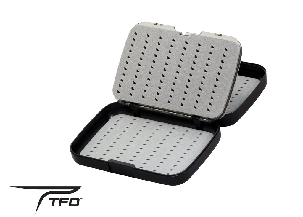 TFO -  Slit Foam Fly Box With Leaf Insert
