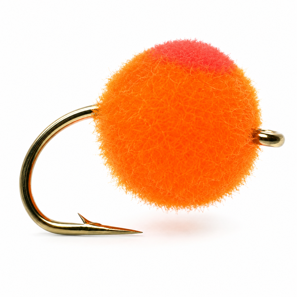 Egg fly orange
