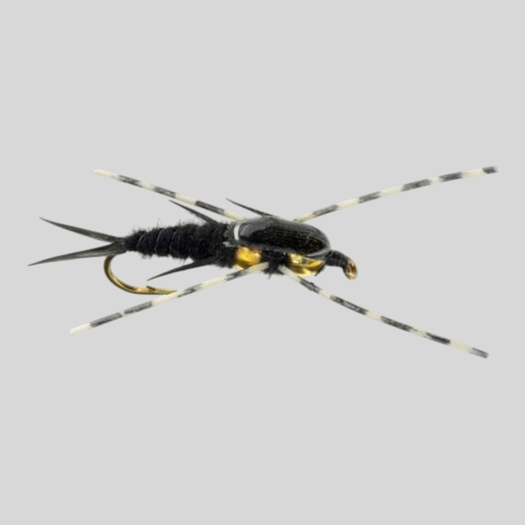 Double Bead Black Stonefly