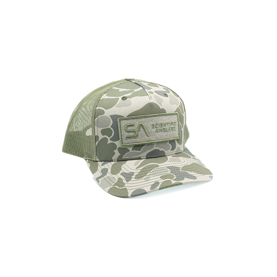 SCIENTIFIC ANGLERS -  CLASSIC CAMO GREEN/GREY