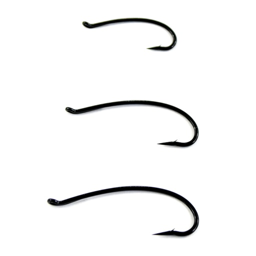 ALEC JACKSON SPEY FLY - STEELHEAD IRONS- BLACK