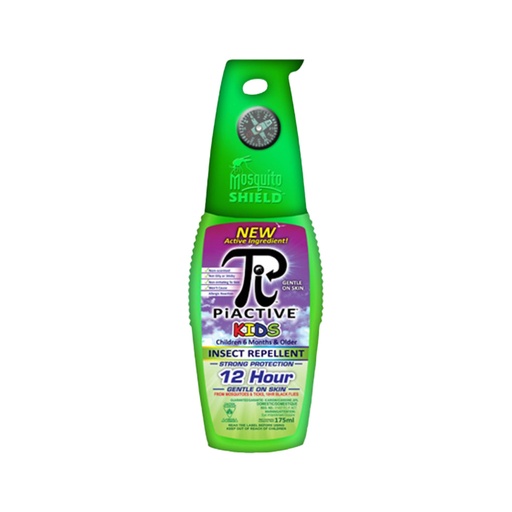 [MS0021] MOSQUITO SHIELD - PIACTIVE KIDS - 175 ml (DEET FREE)