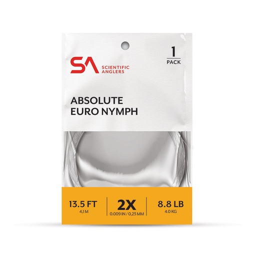 SCIENTIFIC ANGLERS - ABSOLUTE EURO NYMPH 13.5' LEADER