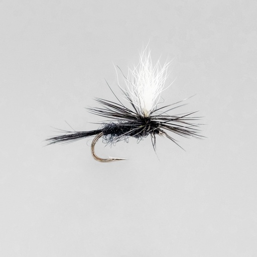 NEPTUNE FLIES - Black Nat Parachute (DRY)