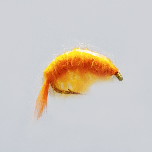 [033-80412] NEPTUNE FLIES - Orange Scud (NYMPH)
