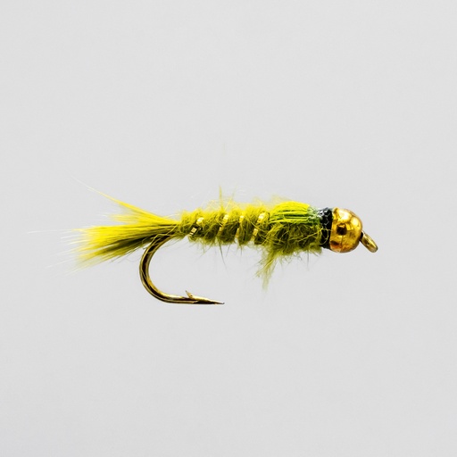 NEPTUNE FLIES - Hare's ear Olive Bead Head Nymphs (NYMPH)