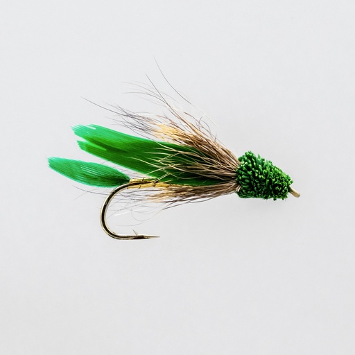 NEPTUNE FLIES - Green Head Muddler