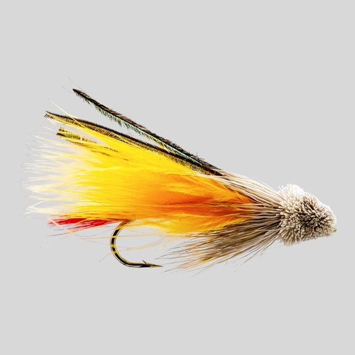 Orange Muddler Marabou (STREAMER)