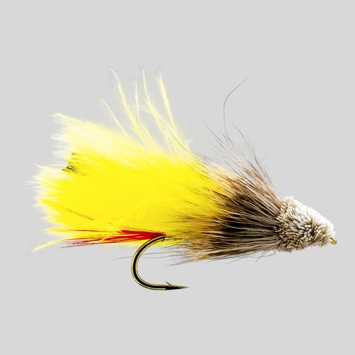 Yellow Muddler Marabou (STREAMER)