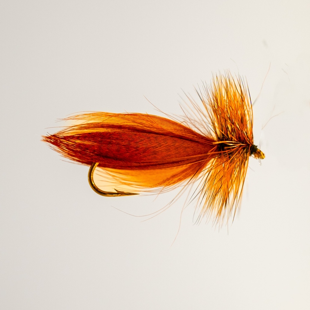 NEPTUNE FLIES - Orange Hornberg Streamer