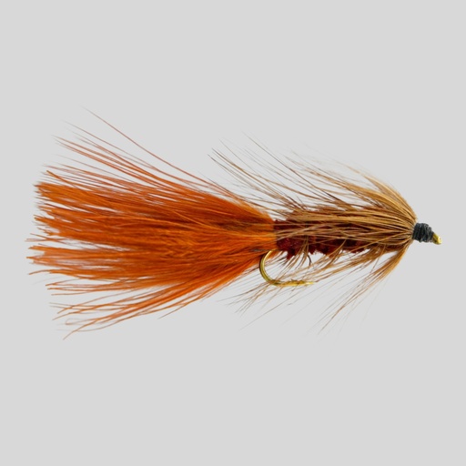 Brown Woolly Bugger (STREAMER)