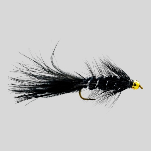 Black B.H Woolly Bugger