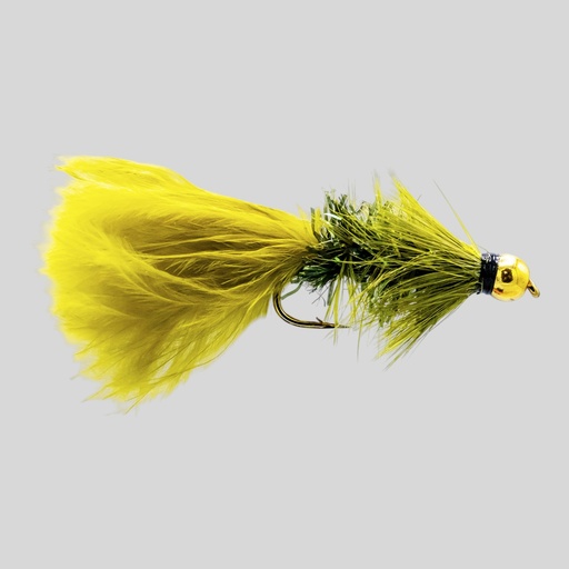 Bead Head Crystal Bugger Olive (STREAMER)