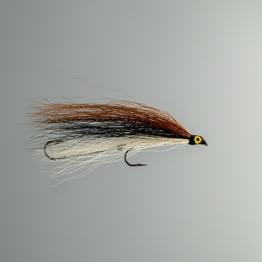 [080-160204] NEPTUNE FLIES - Black Nose Dace Tandem (STREAMER)