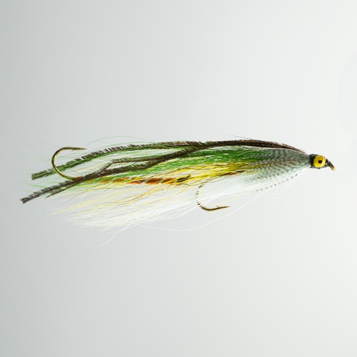 [080-160304] NEPTUNE FLIES - Green Ghost Tandem (STREAMER)