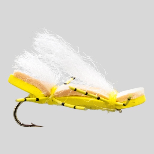 Chubby Tchernobyl Stonefly Yellow / White Wing